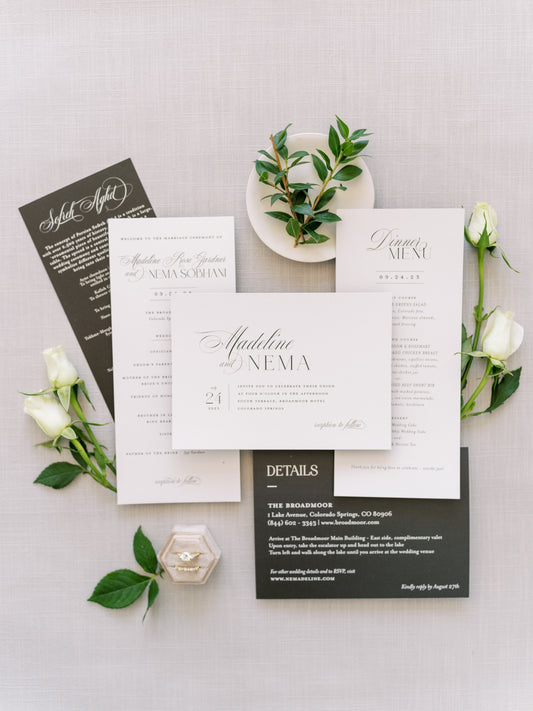 What Does Traditional Wedding Stationery Include?